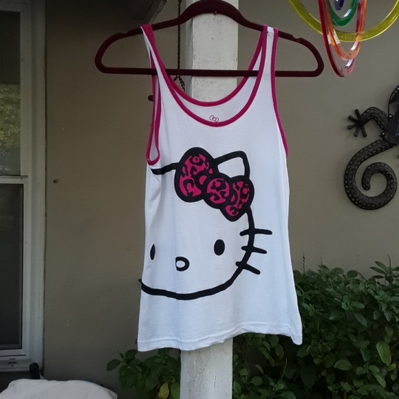 Hello Kitty Tops - Hello Kitty muscle tshirt